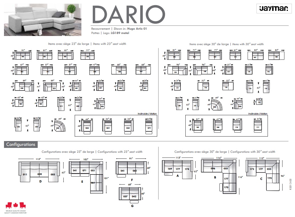 Canadian and European Furniture